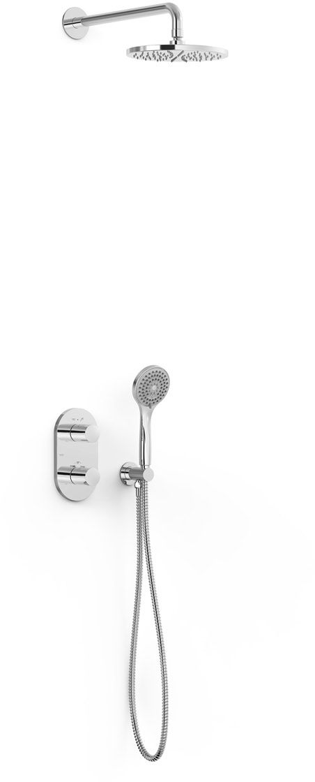 Darmowa Dostawa - Zestaw prysznicowy podtynkowy chrom Tres Therm-Box 21525004
