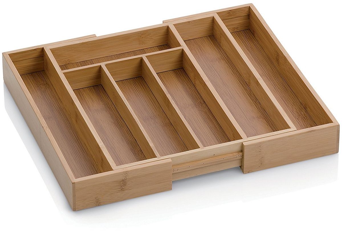 Darmowa Dostawa - Organizer na sztućce 33x28x5 cm brązowy Kela Kalma 12012