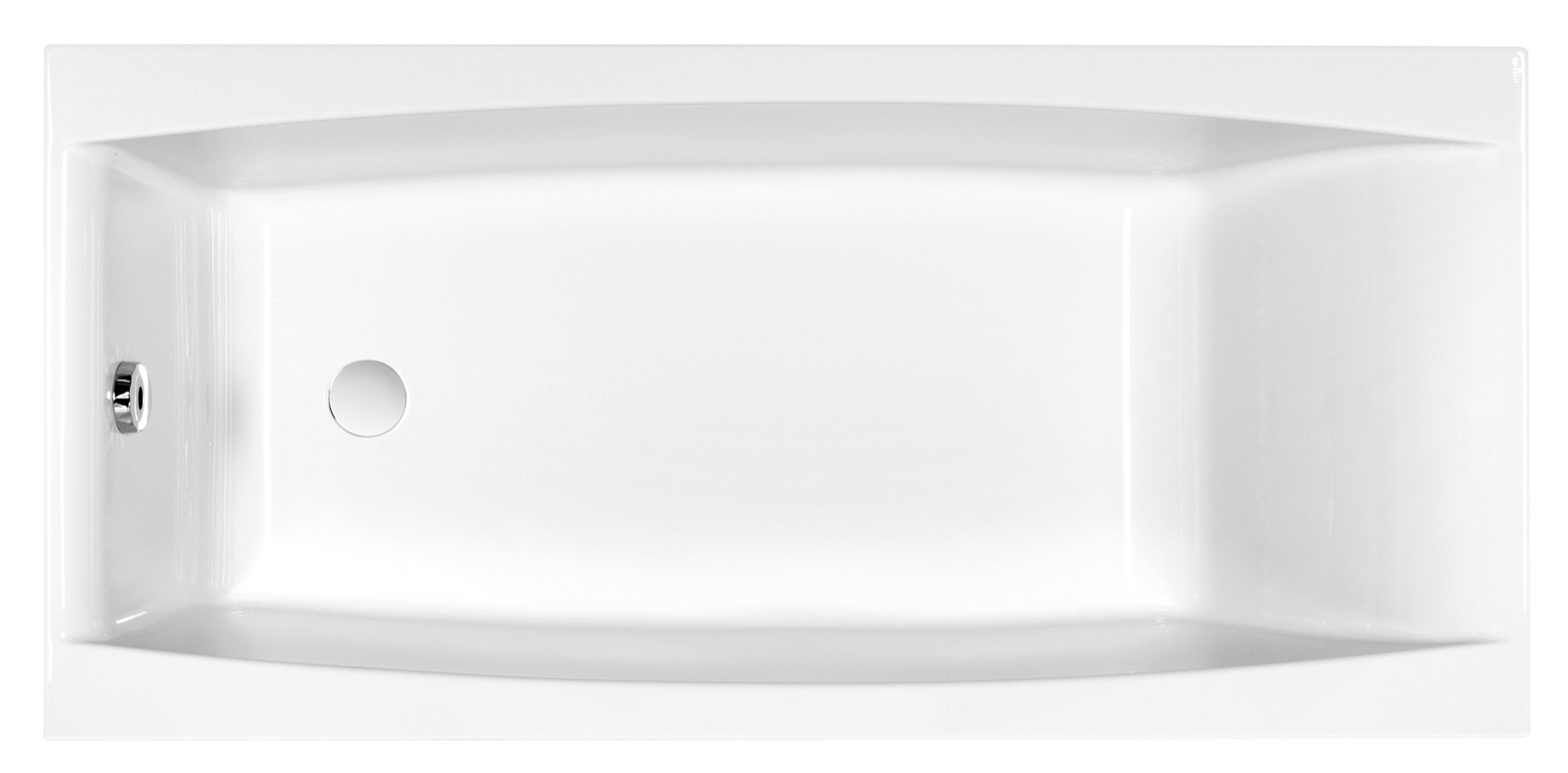 Darmowa Dostawa - Wanna prostokątna 160x75 cm Cersanit Virgo S301046