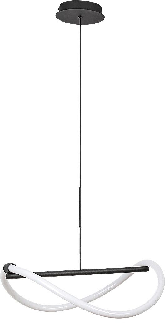 Darmowa Dostawa - Lampa wisząca 1x15 W biała-czarna Rabalux Serena 72252