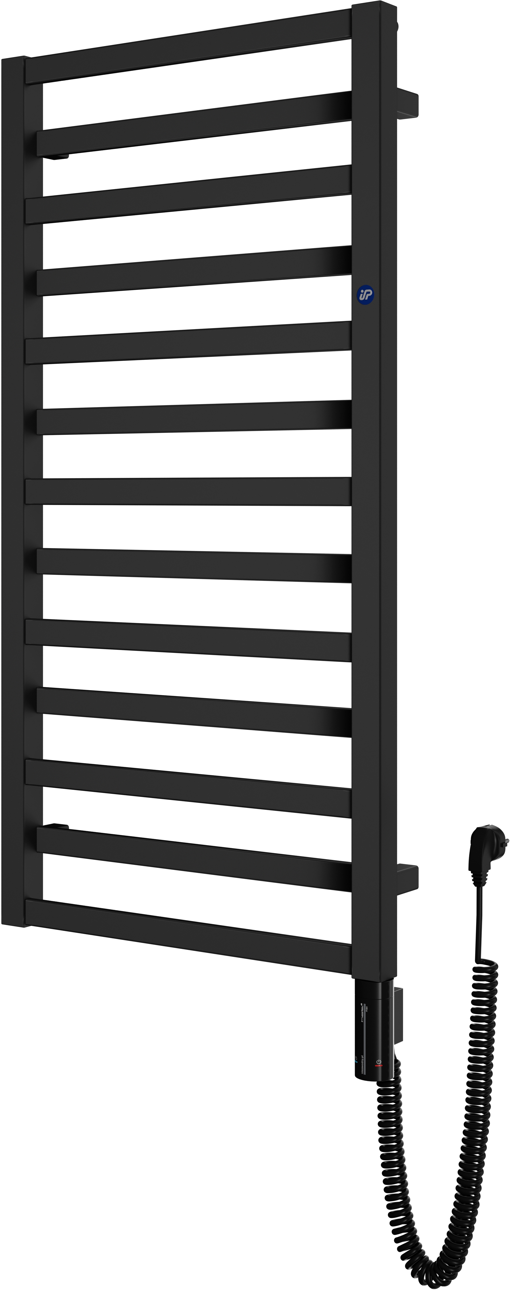 Darmowa Dostawa - Grzejnik elektryczny 67x40 cm czarny Instal Projekt Poppy Electro PPYE4070C31GH03C2U