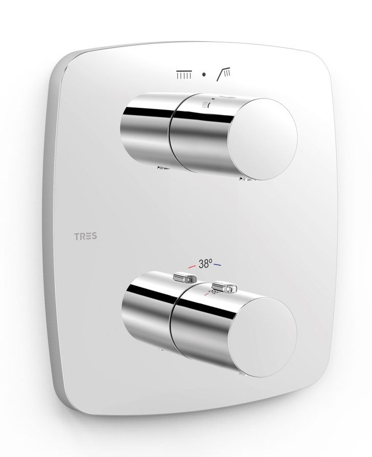 Darmowa Dostawa - Bateria wannowo-prysznicowa podtynkowa chrom Tres Therm-Box 21725001