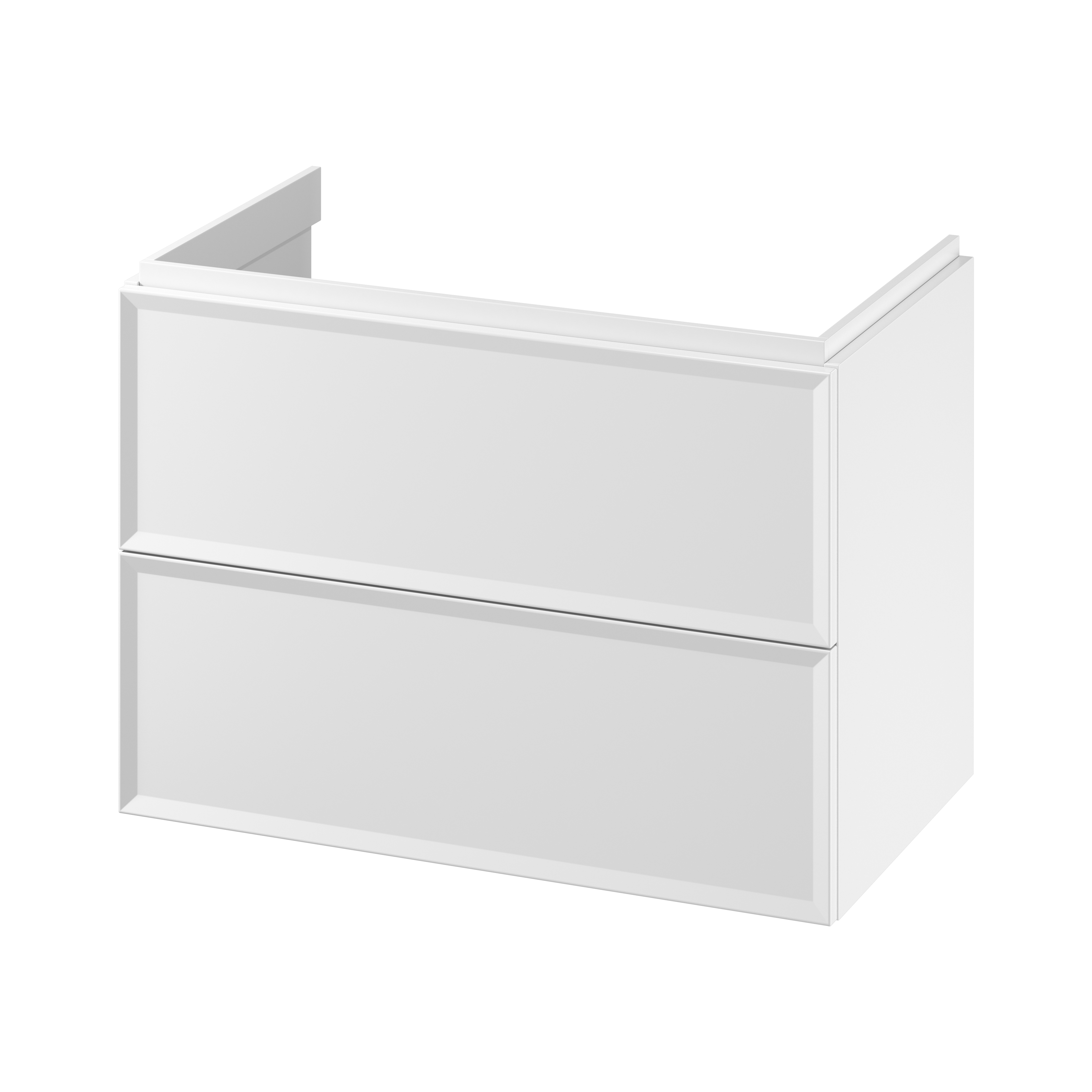 Darmowa Dostawa - Szafka 79.4x44.6x55.1 cm podumywalkowa wisząca biała Cersanit Milagros S1021004