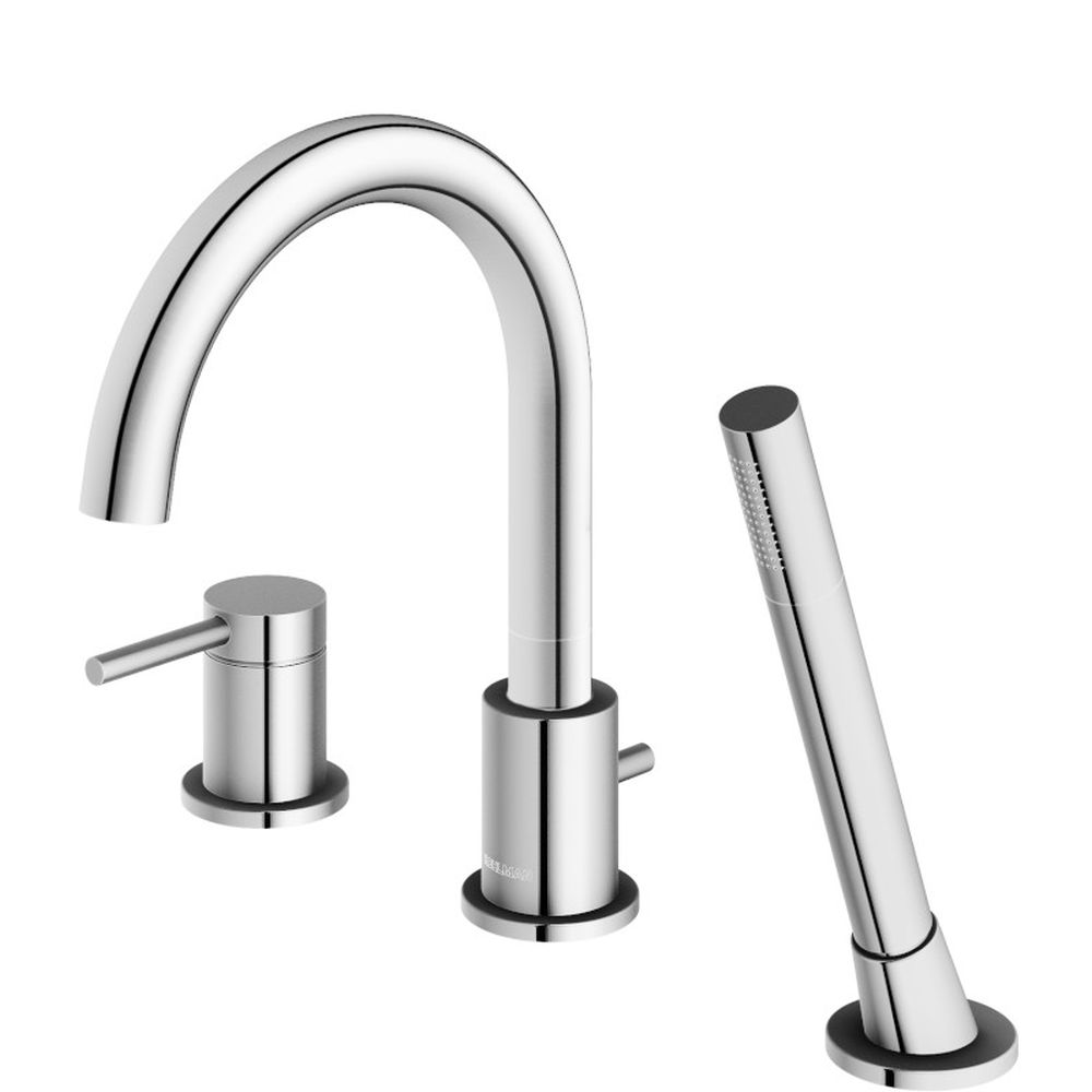 Darmowa Dostawa - Bateria wannowo-prysznicowa nawannowa chrom Kohlman Axel QB241A