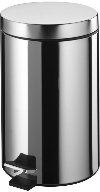 Darmowa Dostawa - Kosz na śmieci 12 l chrom BISK Masterline 00430