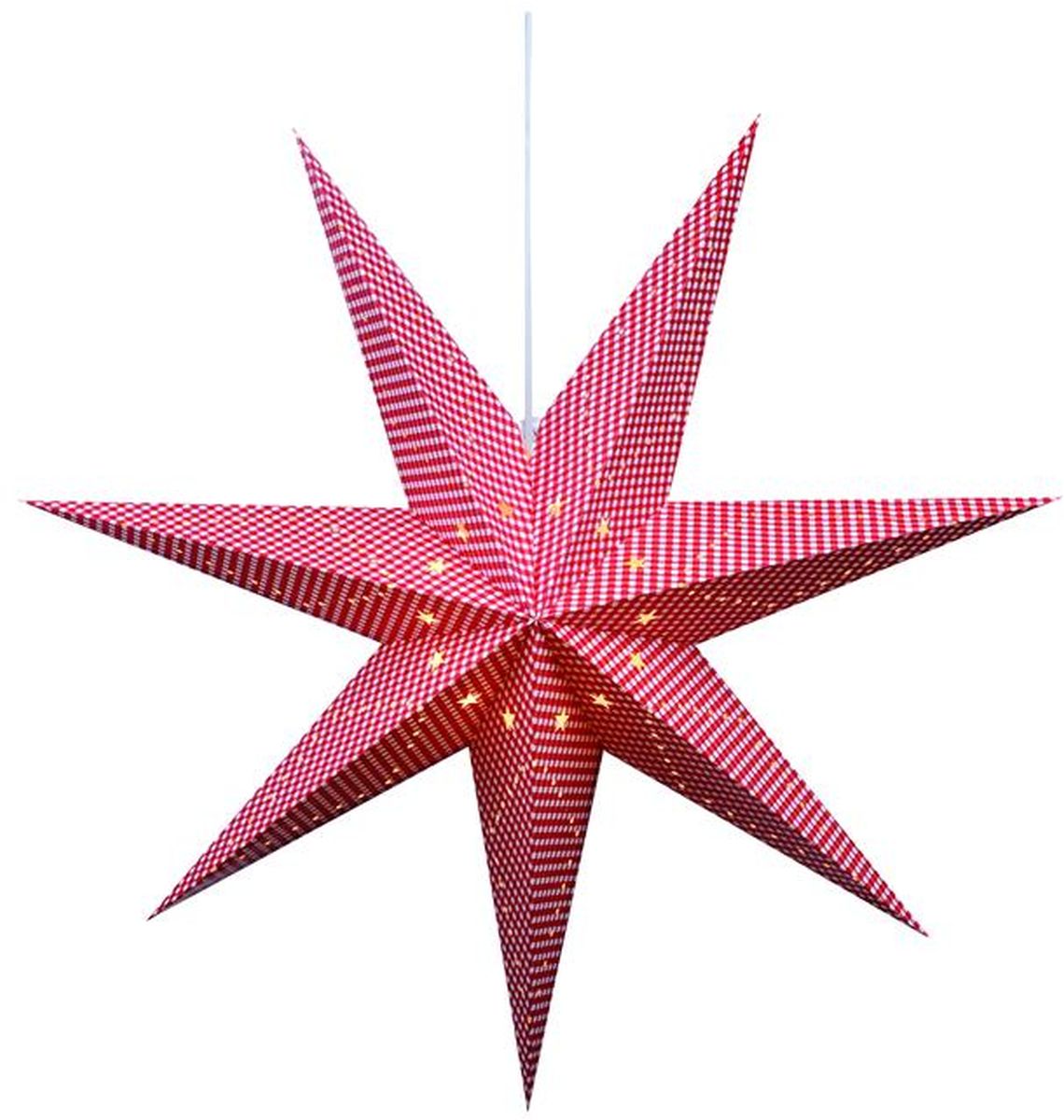 Darmowa Dostawa - Dekoracja wisząca czerwona Markslöjd Gulli 702785