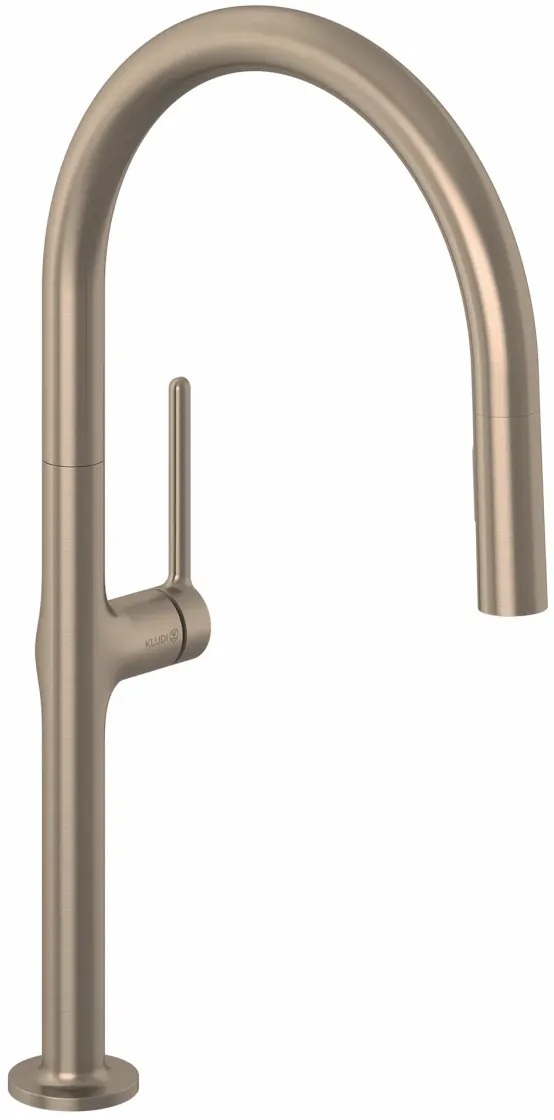 Darmowa Dostawa - Bateria kuchenna stojąca brązowa Kludi Reef 50851N175