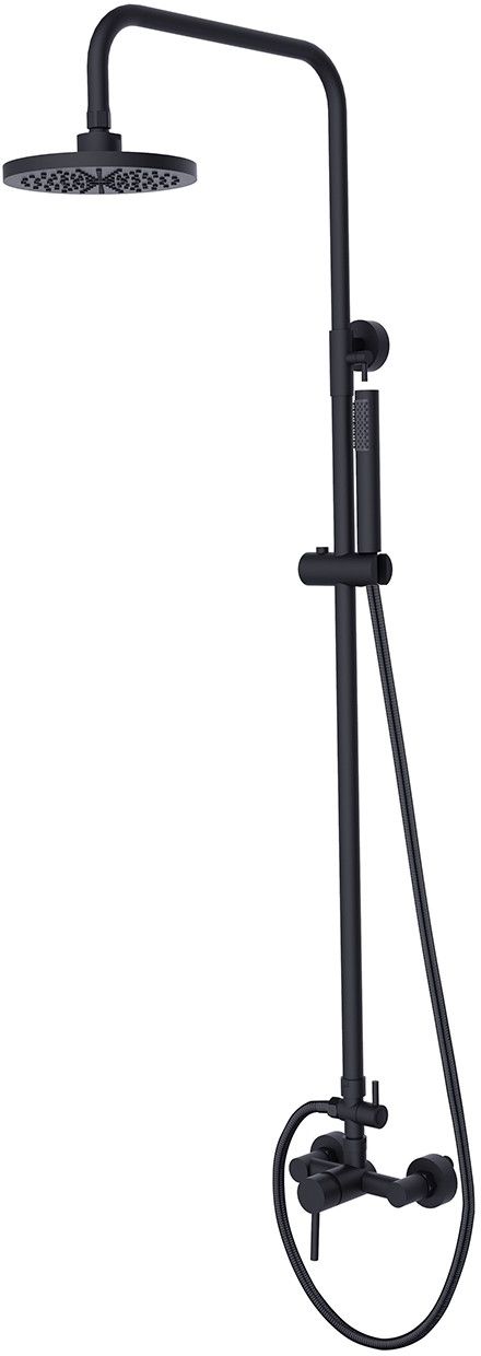 Darmowa Dostawa - Zestaw prysznicowy ścienny grafit Besco Decco BPDINGR