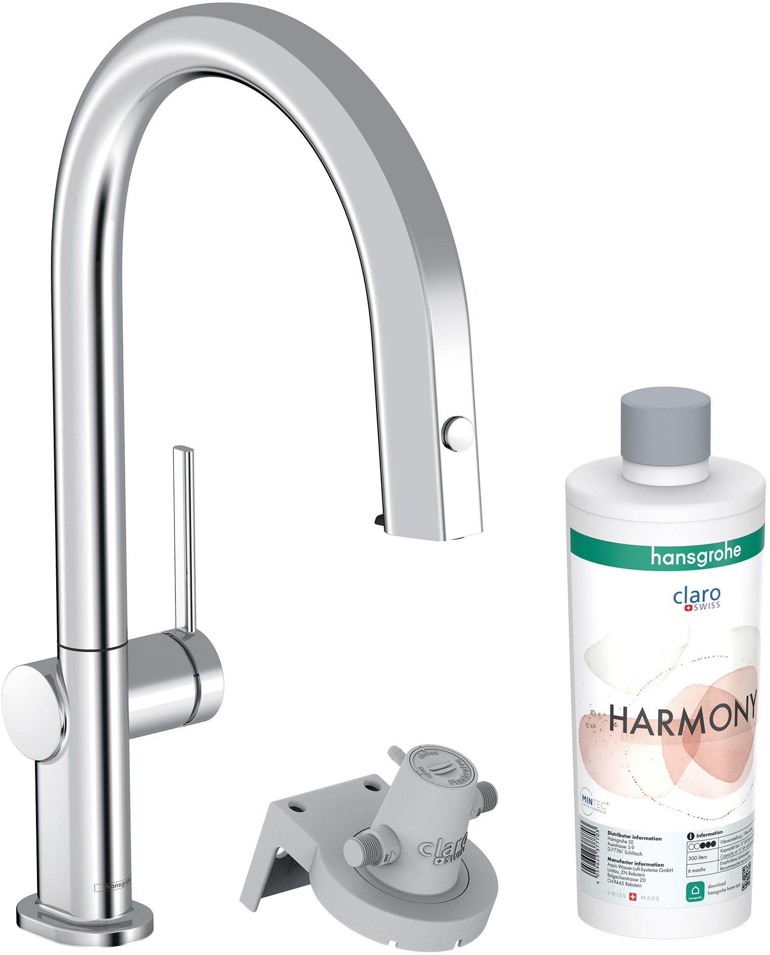 Darmowa Dostawa - Bateria kuchenna z filtrem stojąca chrom Hansgrohe Aqittura M91 76800000