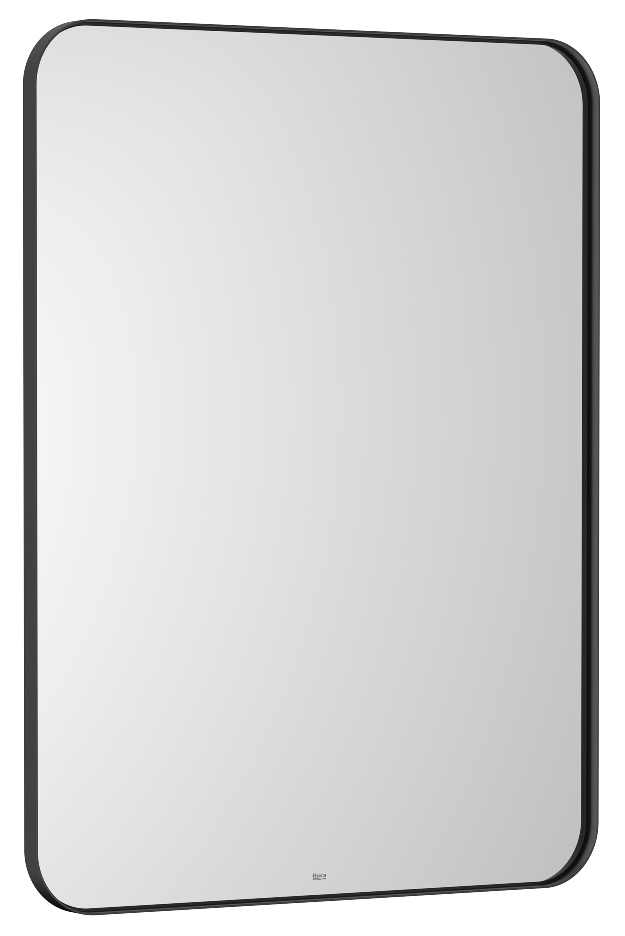 Darmowa Dostawa - Lustro 60x80 cm prostokątne czarny Roca Luna A812413000