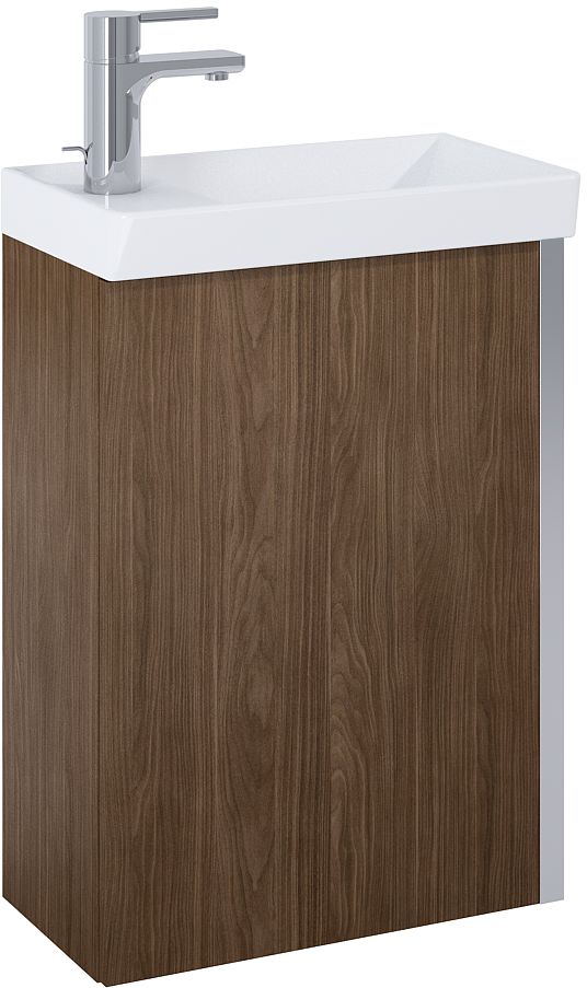 Darmowa Dostawa - Umywalka z szafką 45.5 cm orzech Elita Spring RE020450137060