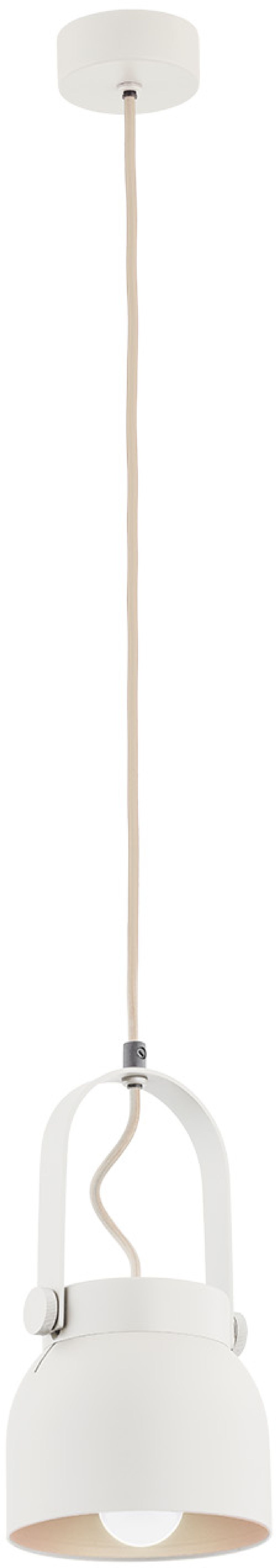 Darmowa Dostawa - Lampa wisząca 1x15 W biała Argon Logan 8290