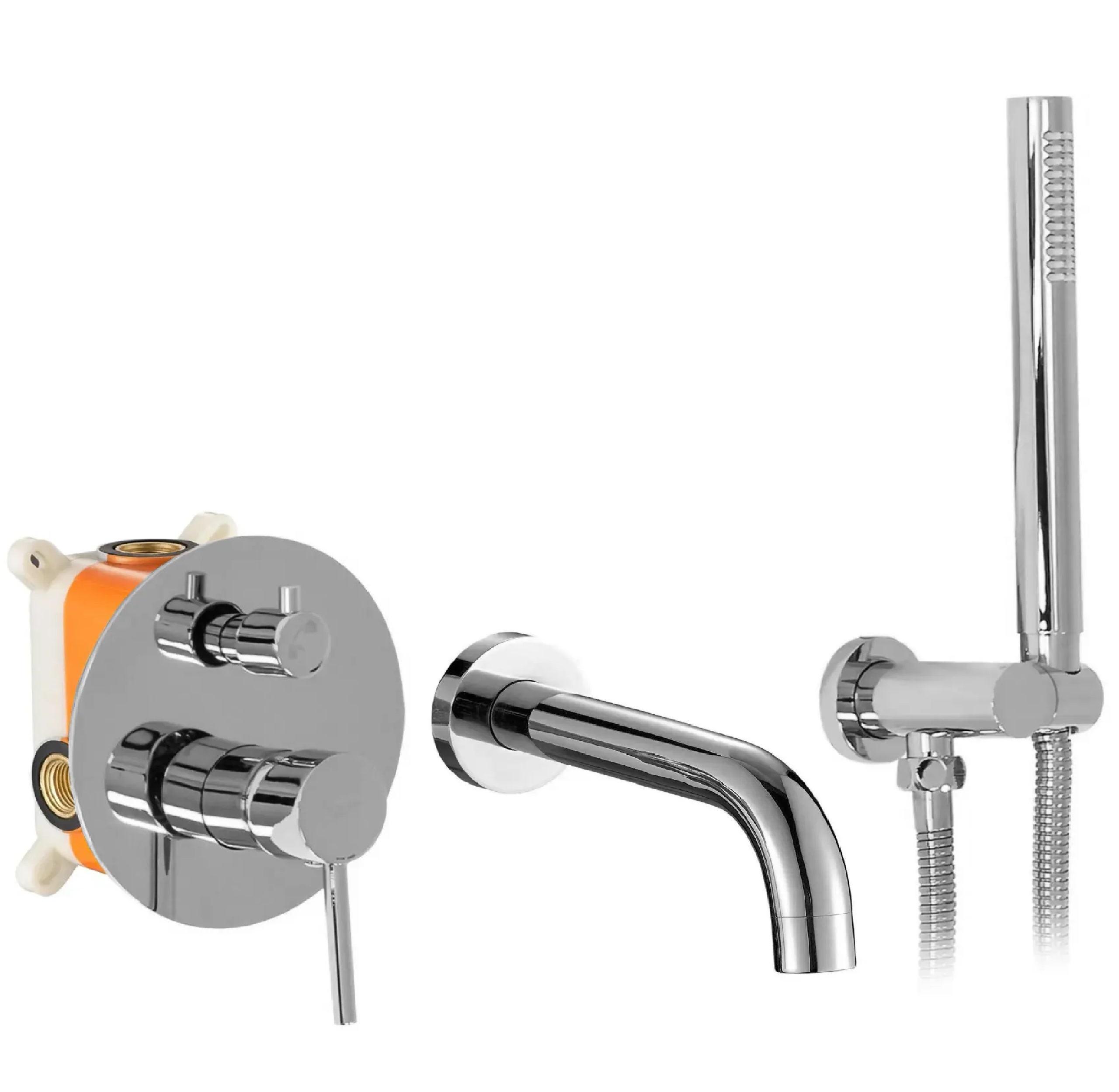 Darmowa Dostawa - Zestaw prysznicowy podtynkowy chrom Rea Lungo REAB6990