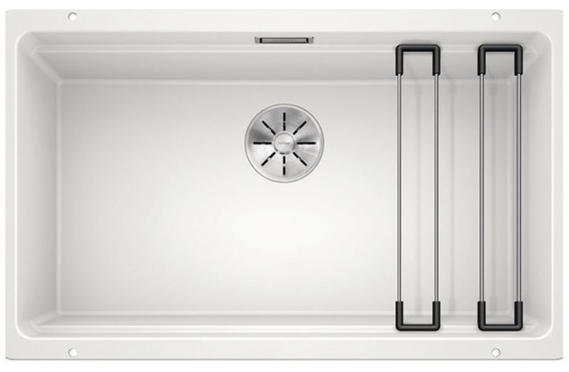 Darmowa Dostawa - Zlewozmywak granitowy 73x46 cm biały Blanco Etagon 700-U 525171