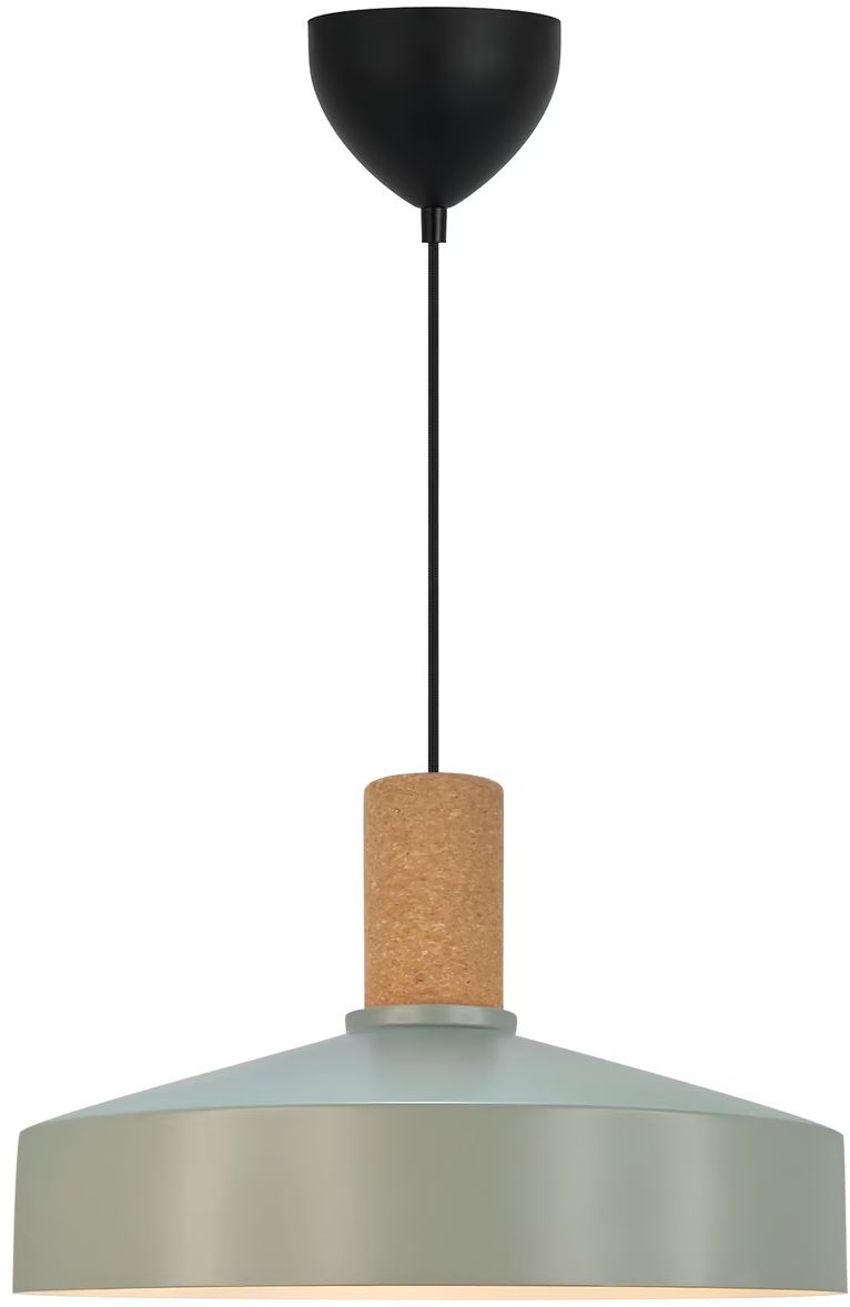 Darmowa Dostawa - Lampa wisząca 1x60 W zielona Nordlux Elvas cork 2512033023