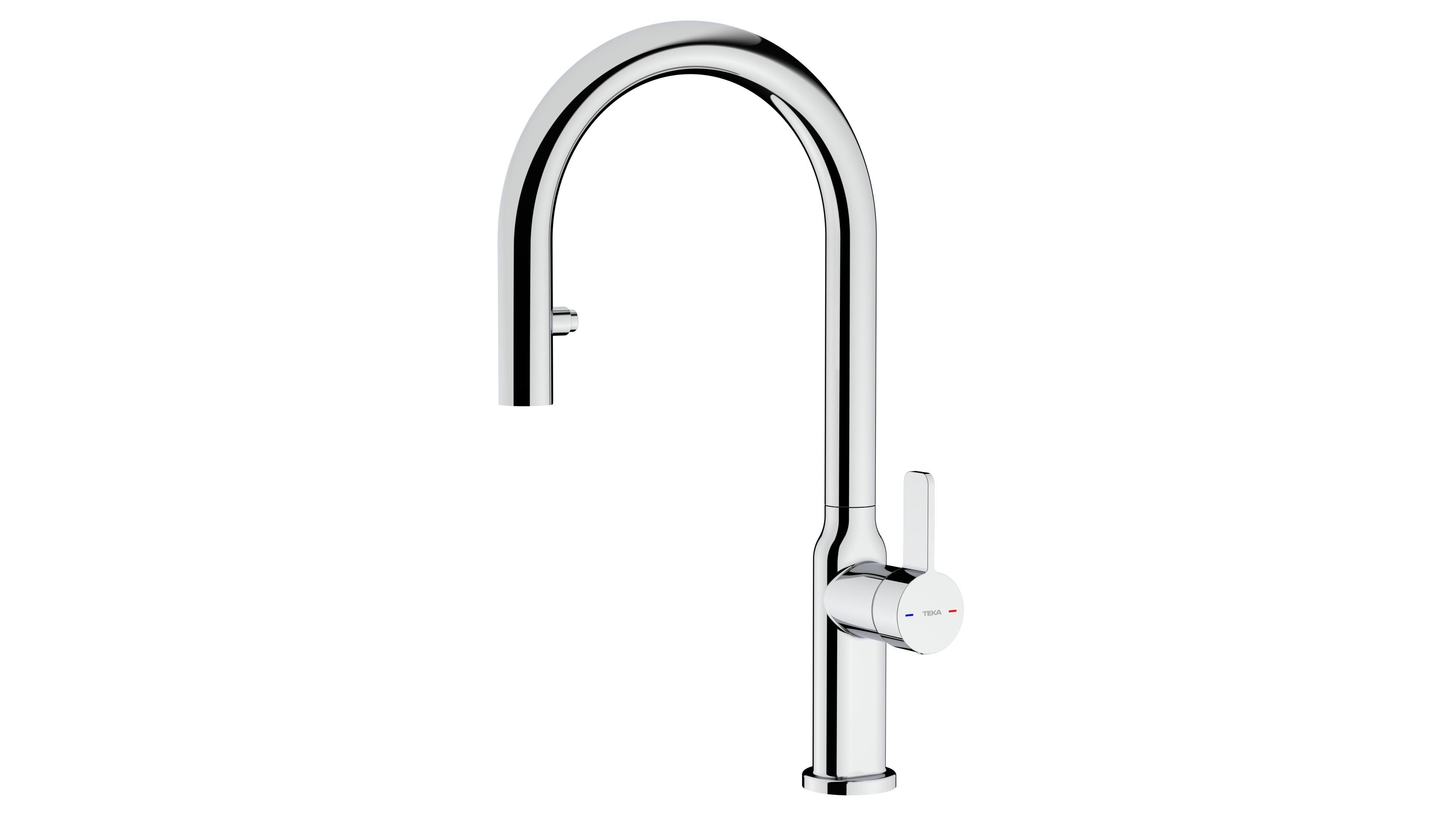 Darmowa Dostawa - Bateria kuchenna stojąca chrom Teka Oval 116020013