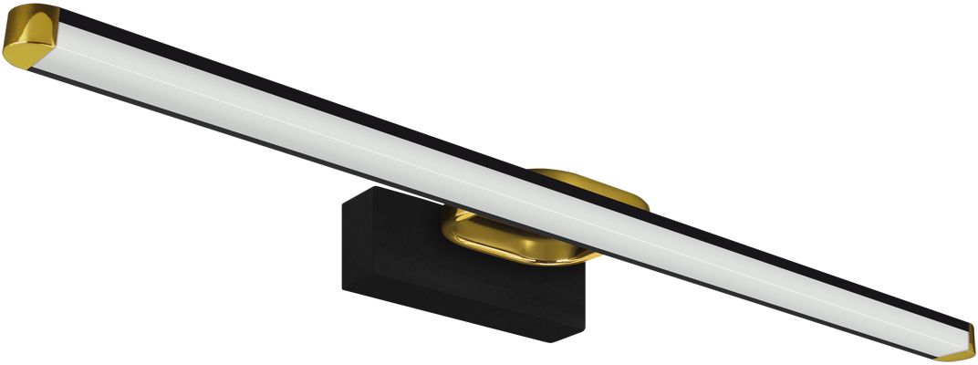 Darmowa Dostawa - Kinkiet 1x12 W czarny-złoty Strühm Prymus 04020