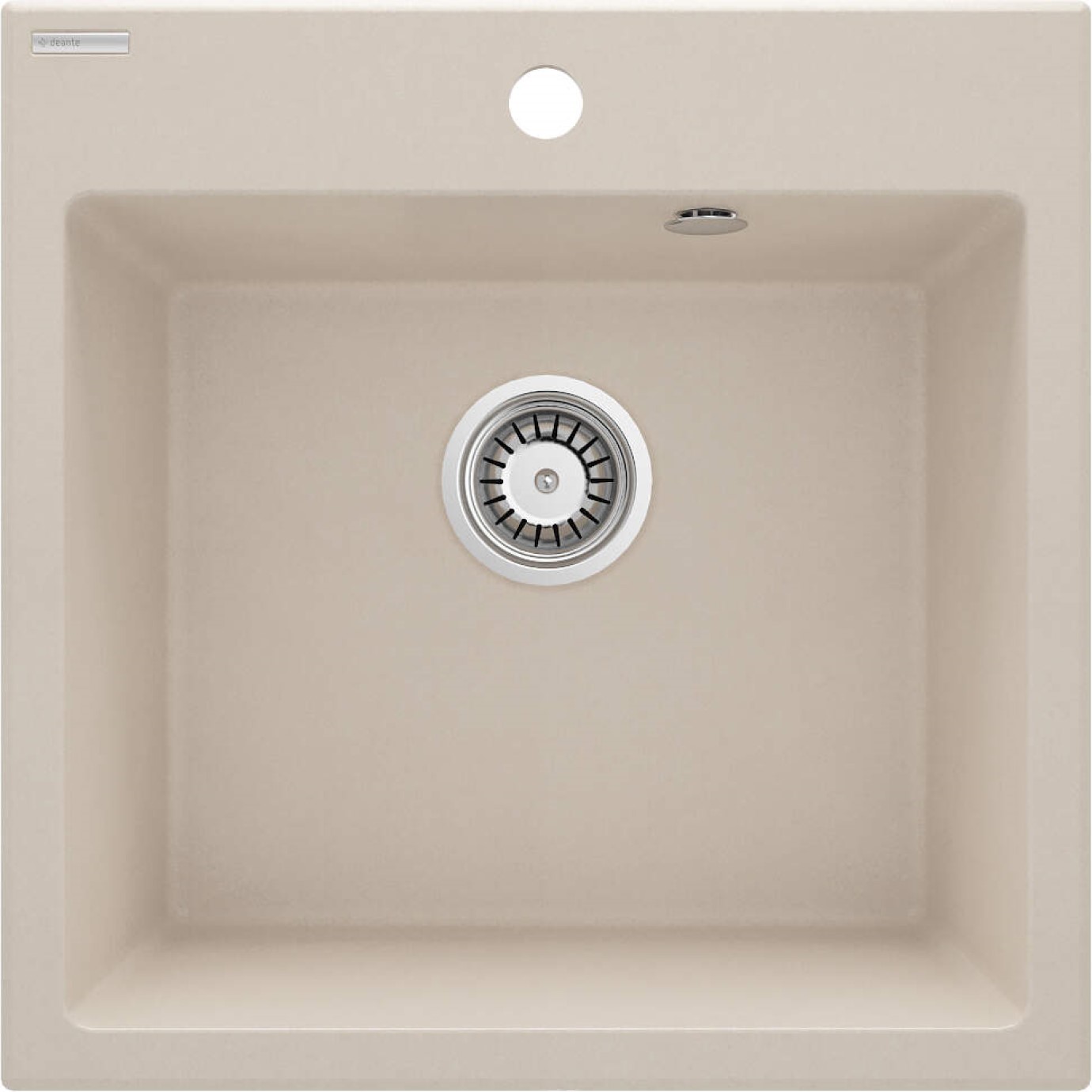 Darmowa Dostawa - Zlewozmywak granitowy 50x50 cm beżowy Deante Evora ZQJ5103