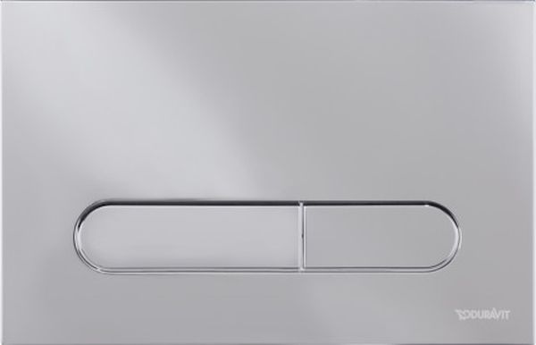 Darmowa Dostawa - Przycisk spłukujący do wc chrom błyszczący Duravit DuraSystem WD5009021000