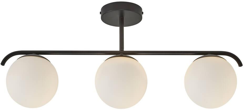 Darmowa Dostawa - Lampa podsufitowa 3x25 W biała-czarna Nordlux Grant 2010583003