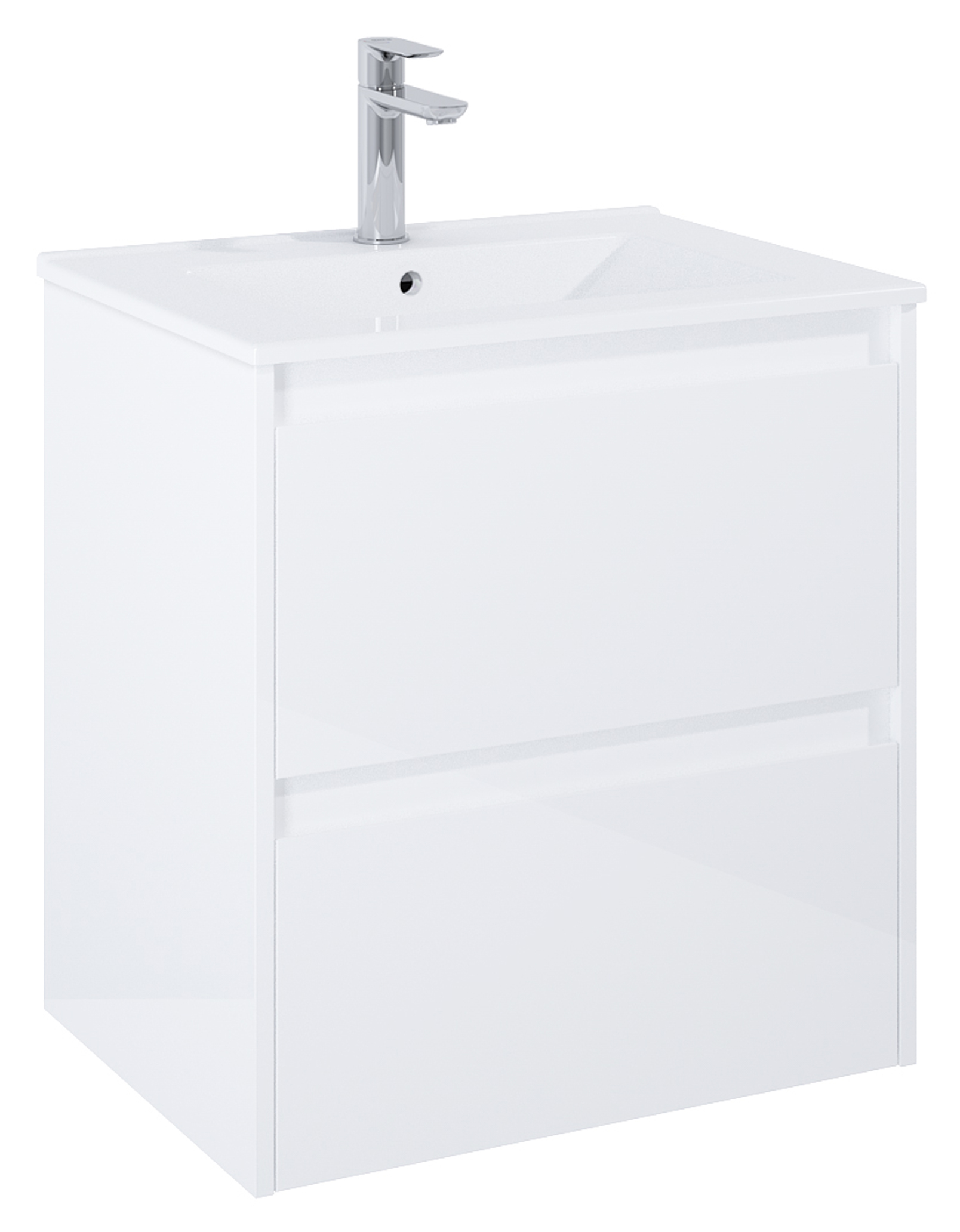 Darmowa Dostawa - Szafka 60x45.6x63.5 cm podumywalkowa wisząca biała Roca Claudia A857794806