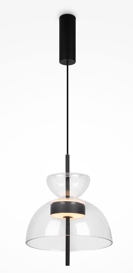 Darmowa Dostawa - Lampa wisząca 1x12 W czarna Maytoni Bangkok MOD185PLL6B3K1