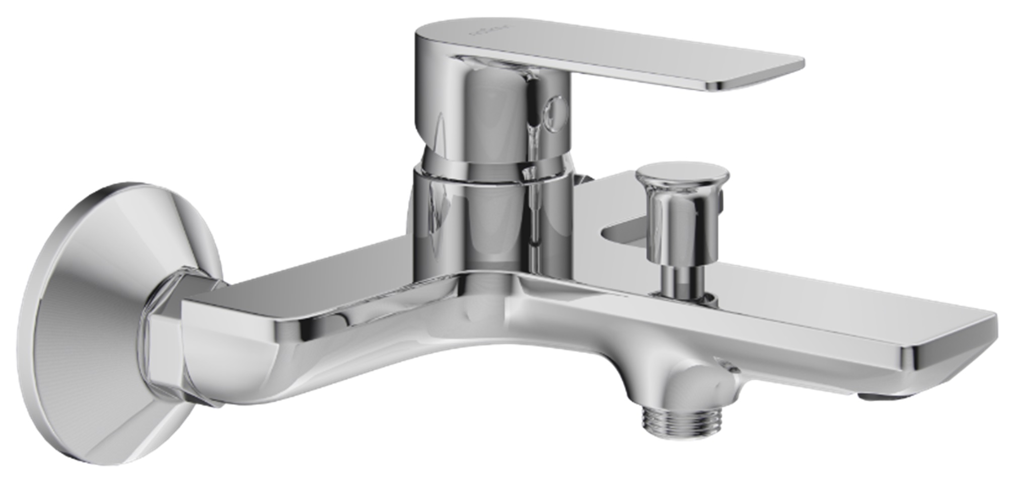 Darmowa Dostawa - Bateria wannowo-prysznicowa ścienna chrom Excellent Glad ARNL1105CR