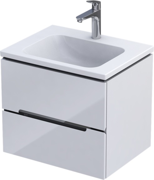 Darmowa Dostawa - Szafka wisząca podumywalkowa 59.6x45.5 cm Oristo Silver Uni OR33SD2S601V3