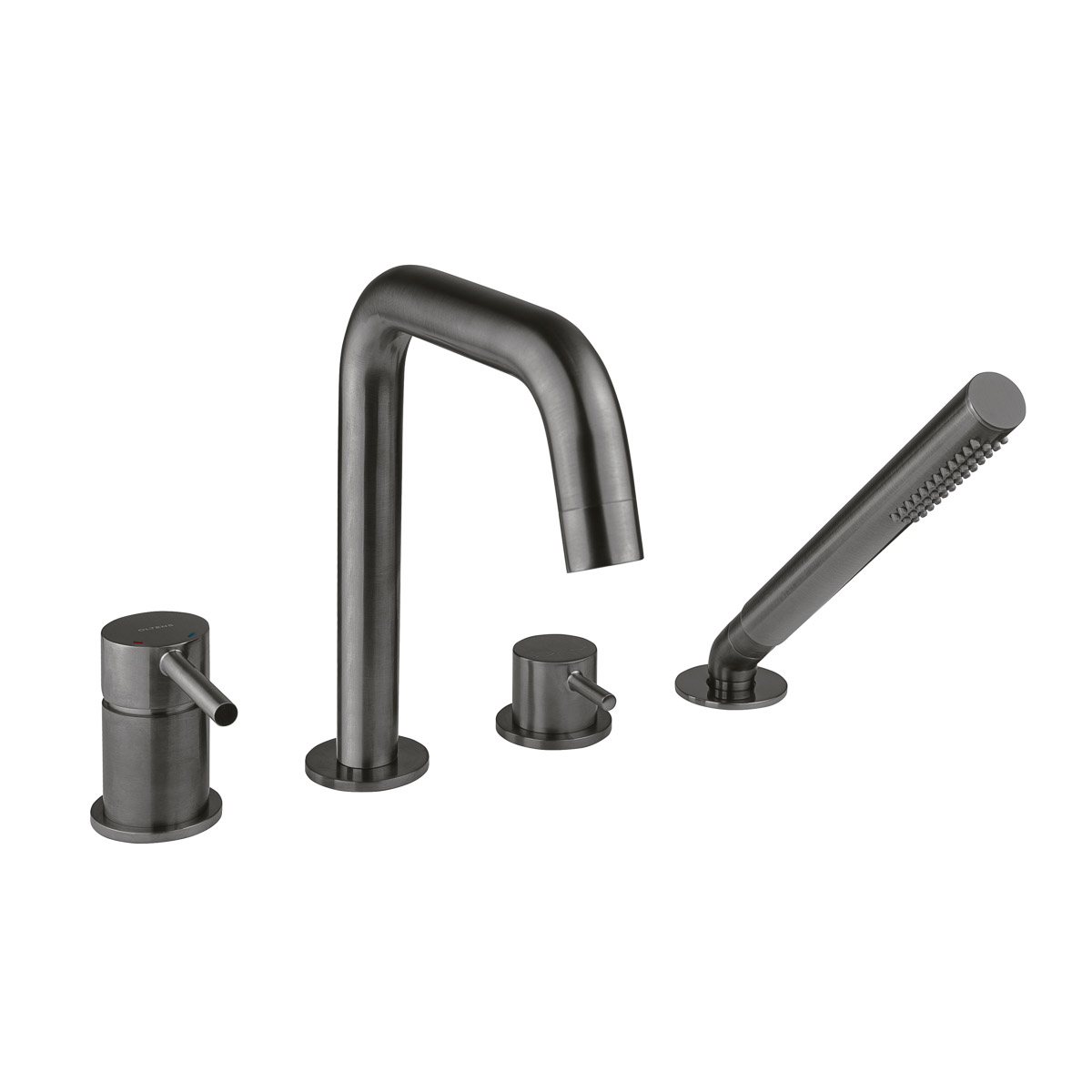 Darmowa Dostawa - Bateria wannowo-prysznicowa nawannowa grafit Oltens Molle 34200400