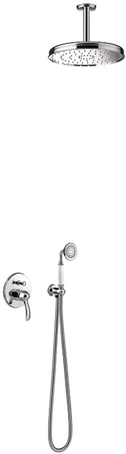 Darmowa Dostawa - Zestaw prysznicowy podtynkowy chrom Tres Monoclasic 24218004