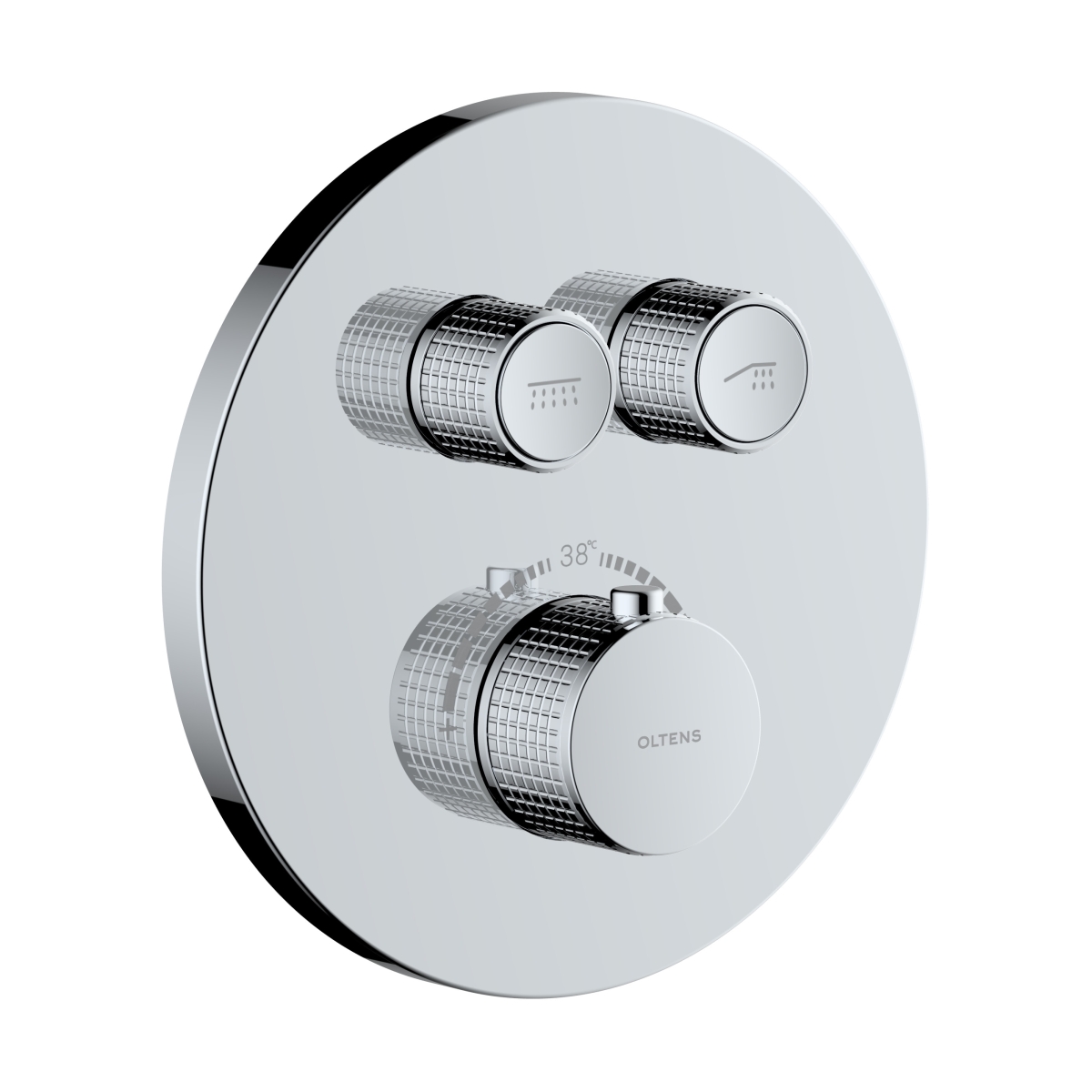 Darmowa Dostawa - Bateria wannowo-prysznicowa podtynkowa termostatyczna chrom Oltens Onega 34601100