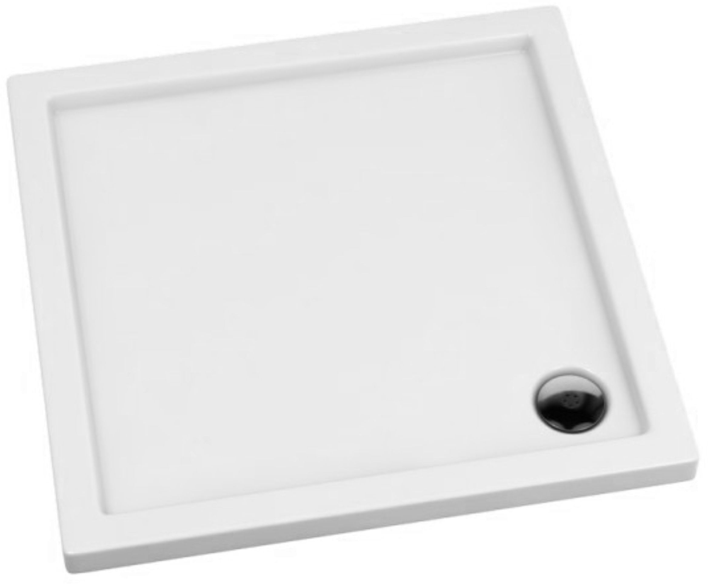 Darmowa Dostawa - Brodzik kwadratowy 80x80 cm biały Schedpol Corrina 3060