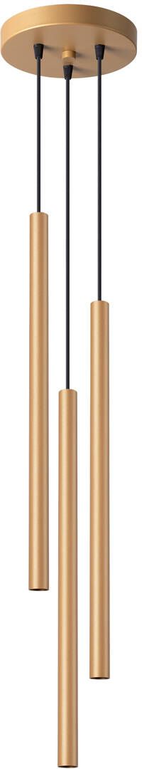 Darmowa Dostawa - Lampa wisząca 3x8 W czarna Sollux Lighting Pastelo SL1172