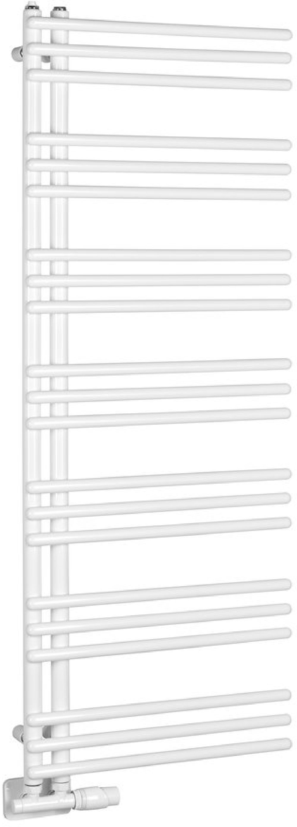 Darmowa Dostawa - Grzejnik łazienkowy drabinkowy 134x55 cm biały Aqualine Poseidon PS513