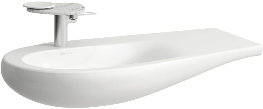 Darmowa Dostawa - Umywalka 90x50 cm ścienna-meblowa biała Laufen Il Bagno Alessi H8149754001041