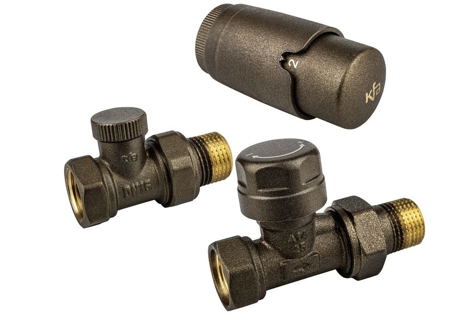 Darmowa Dostawa - Zestaw termostatyczny miedź KFA Armatura Komfort Pro 75703019BL