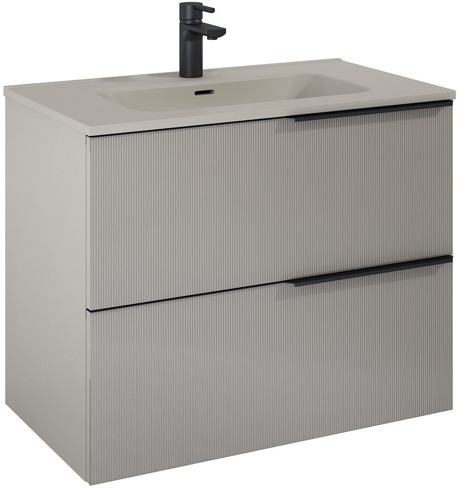 Darmowa Dostawa - Szafka 80x45.3x63.5 cm podumywalkowa wisząca beżowa Elita Soho RE010804047020