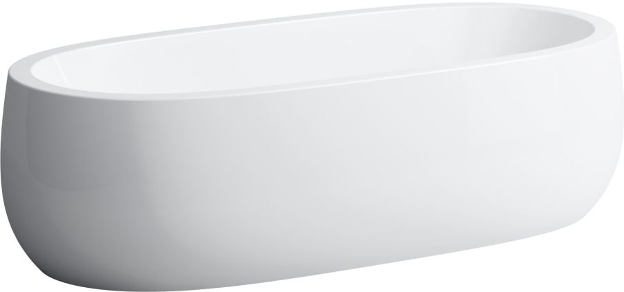 Darmowa Dostawa - Wanna wolnostojąca 183x87 cm owalna biała Laufen Alessi One H2459720006251