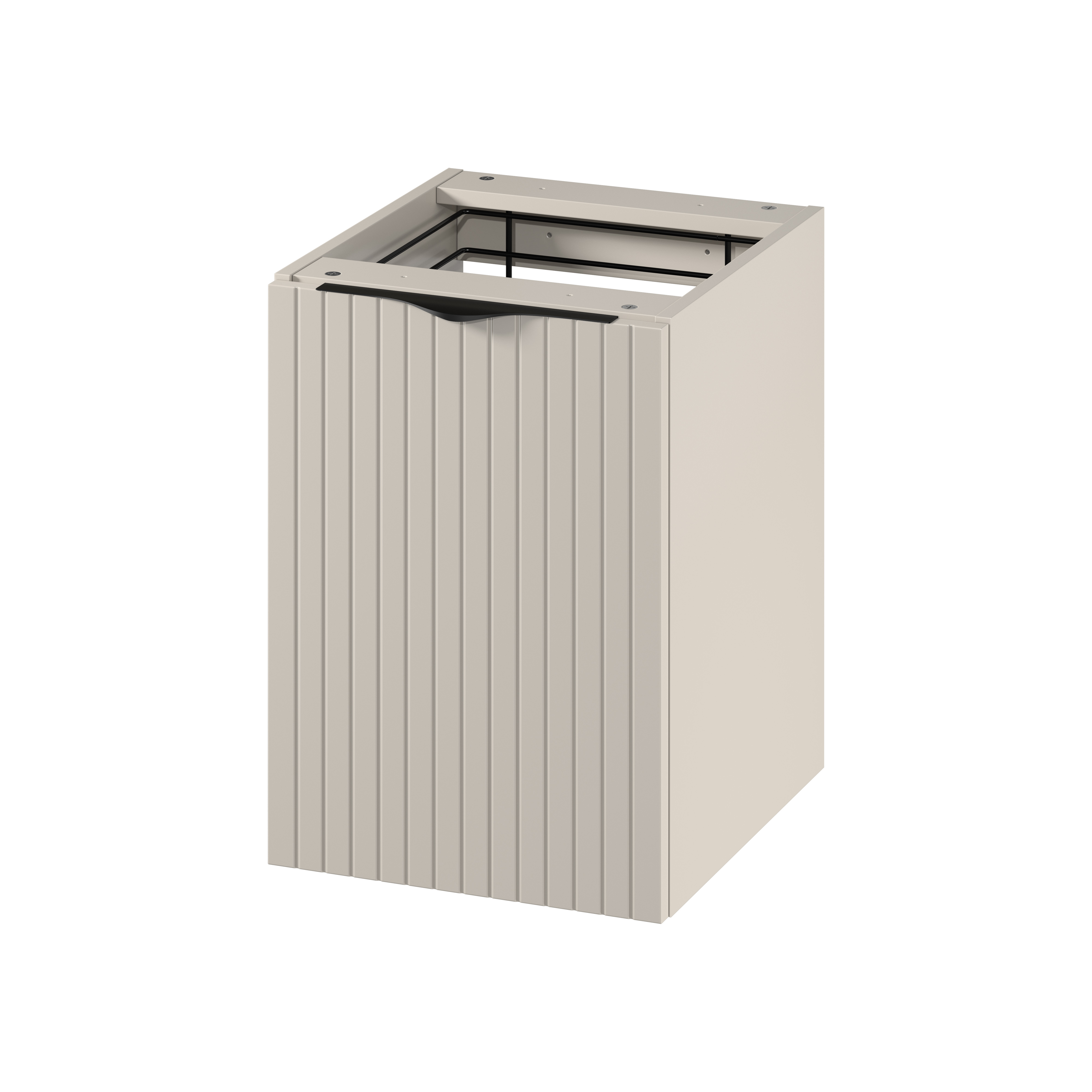 Darmowa Dostawa - Szafka 40x44.6x55.1 cm boczna wisząca cappucino-beżowa Cersanit Tirso S1017030