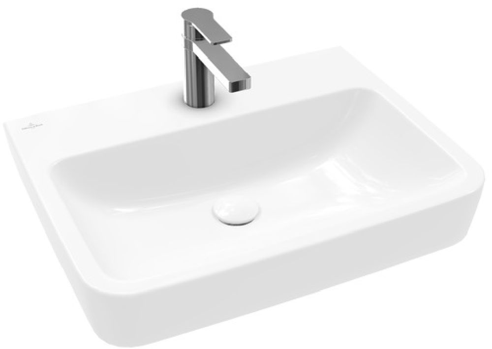 Darmowa Dostawa - Umywalka 60x46 cm prostokątna ścienna biała Villeroy & Boch O.Novo 4A4161R1