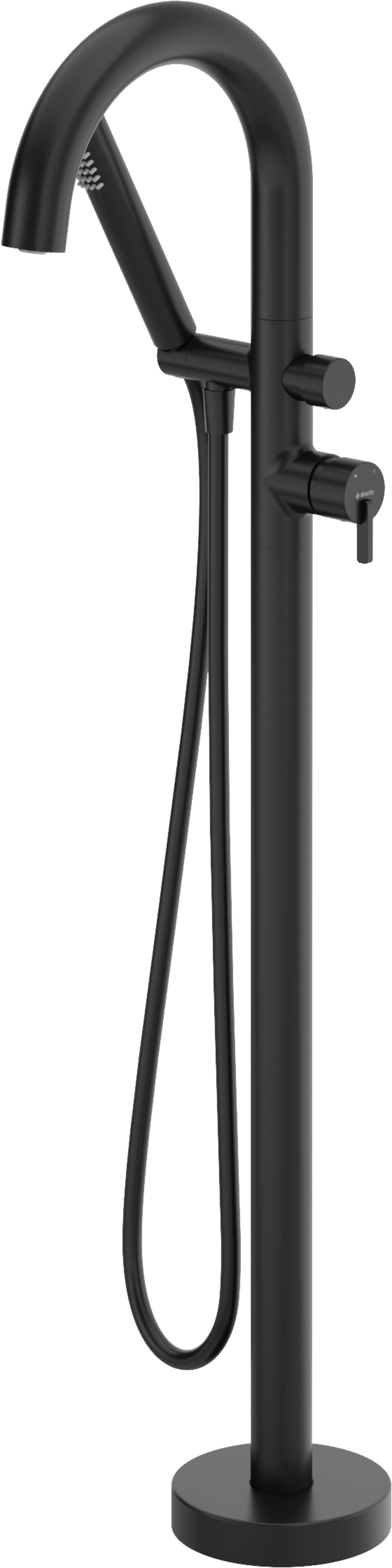 Darmowa Dostawa - Bateria wannowo-prysznicowa wolnostojąca czarna Deante Silia BQSN17N