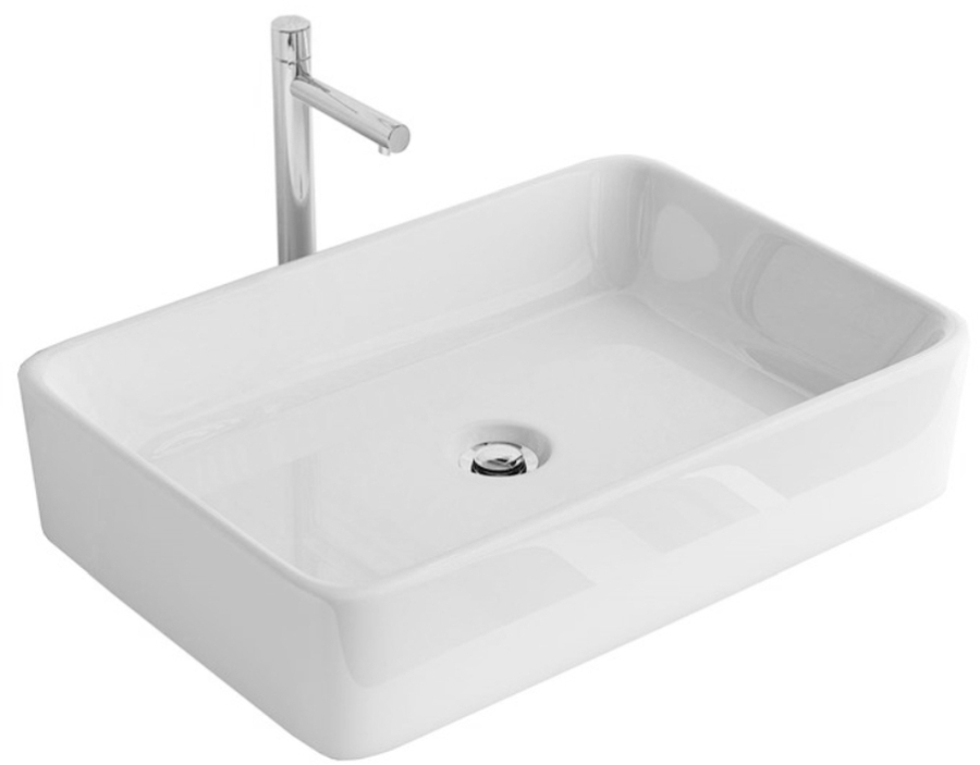 Darmowa Dostawa - Umywalka 48.5x37.5 cm prostokątna biały Rea Anita REAU0669