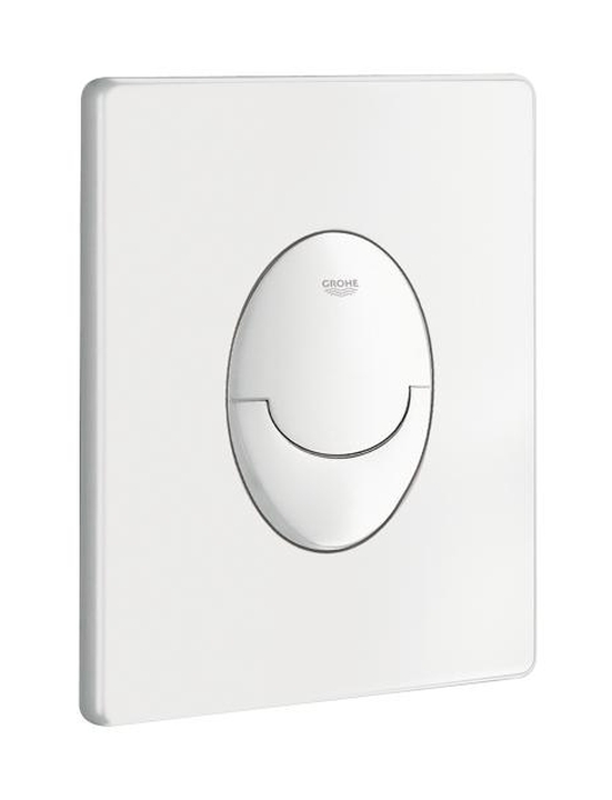 Darmowa Dostawa - Przycisk spłukujący do wc biel alpejska Grohe Skate 42304SH0