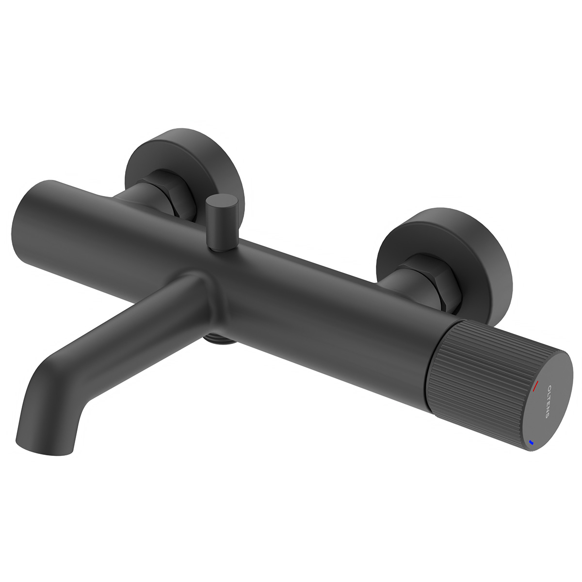 Darmowa Dostawa - Bateria wannowo-prysznicowa ścienna czarny mat Oltens Hamnes 34005300