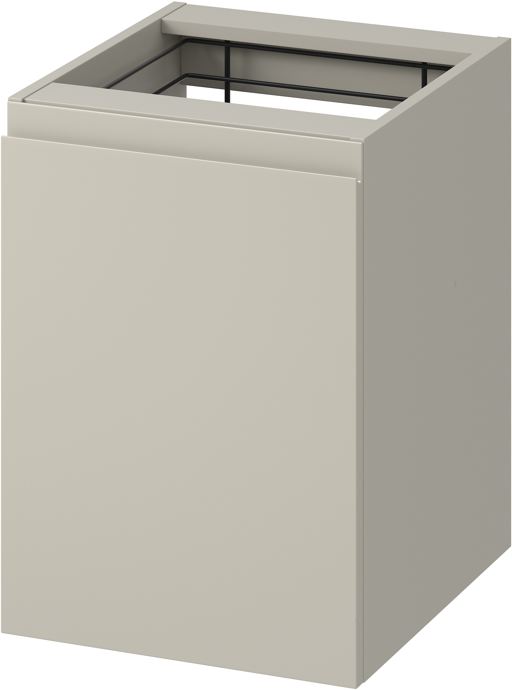 Darmowa Dostawa - Szafka 40x44.7x55.1 cm boczna wisząca beżowa Cersanit Moduo S590114