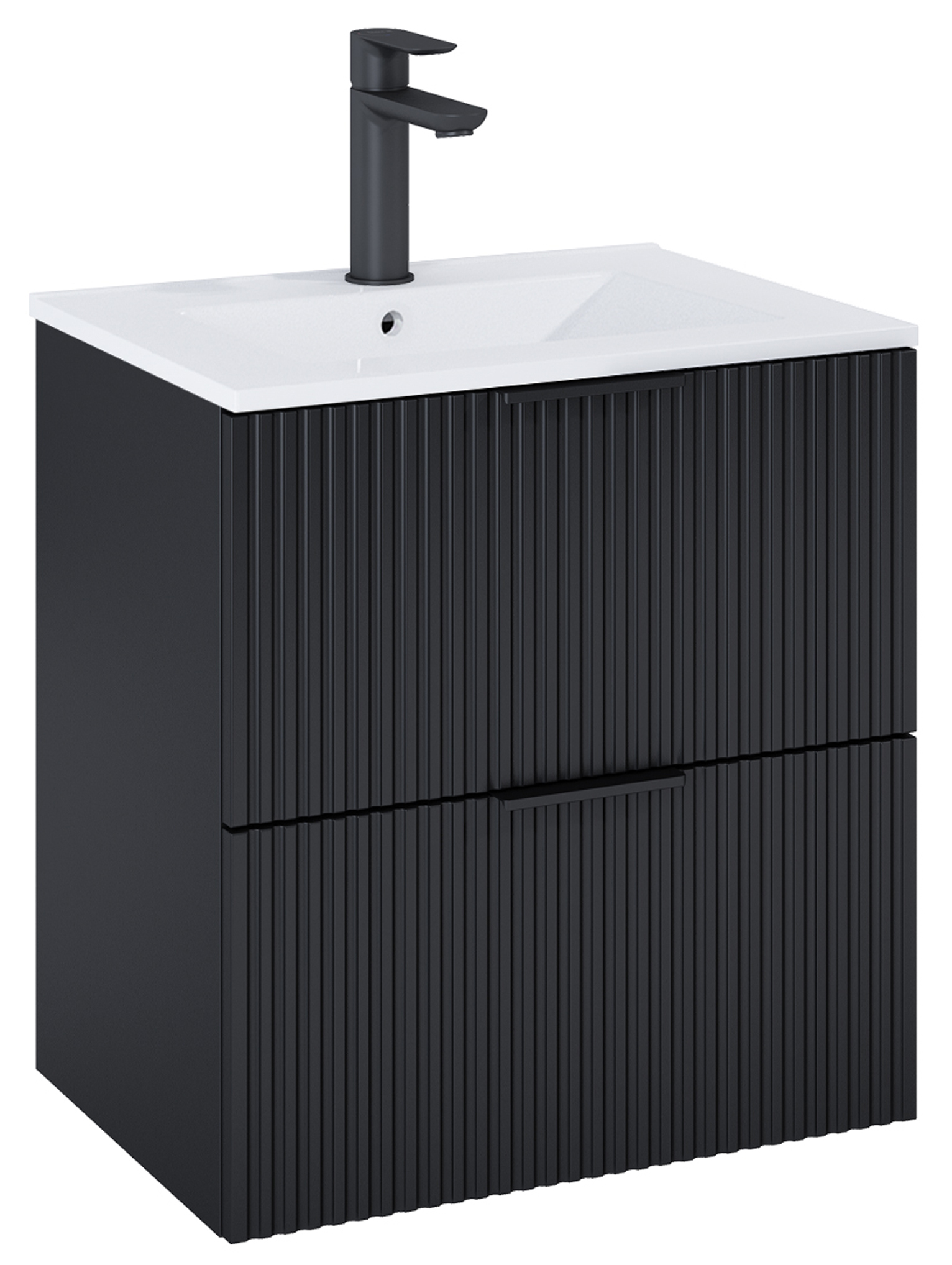 Darmowa Dostawa - Szafka 60x45x63.5 cm podumywalkowa wisząca czarna Roca Reef A857954532