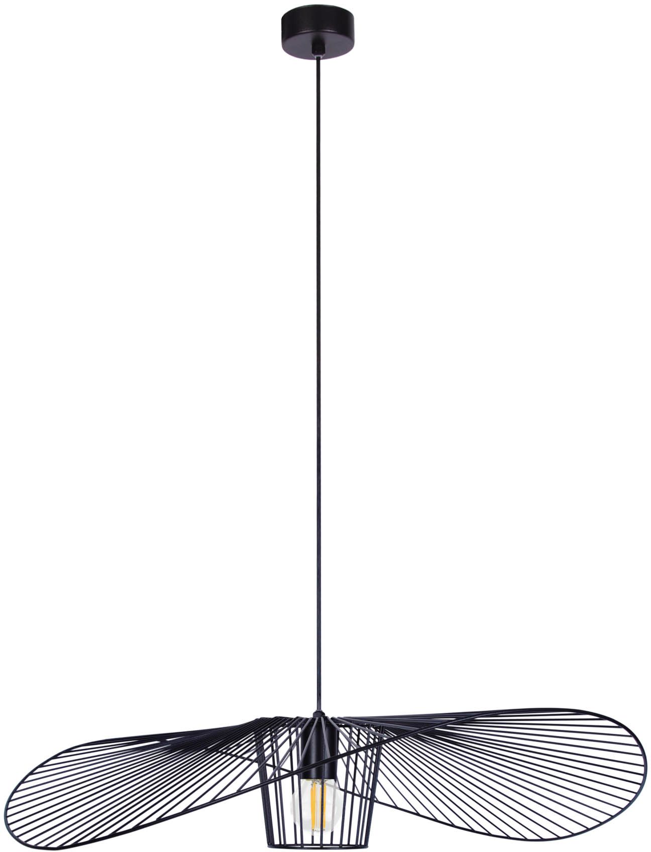 Darmowa Dostawa - Lampa wisząca 1x60 W czarna Kaja Kapelusz KP21MINICZARNY