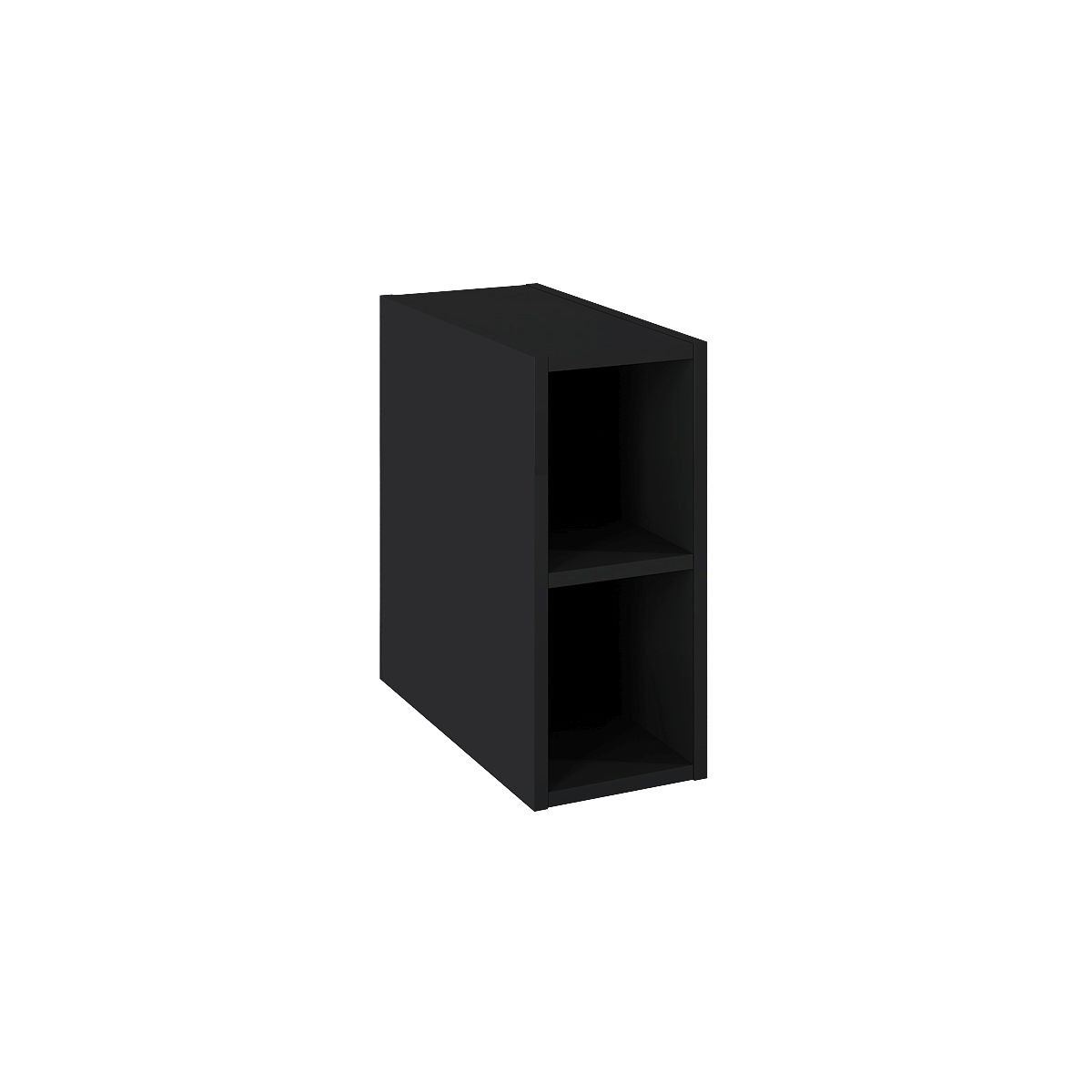 Darmowa Dostawa - Szafka 20x45.8x47 cm boczna wisząca czarna Oltens Vernal 60021300