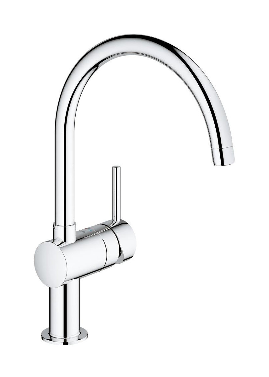 Darmowa Dostawa - Bateria kuchenna stojąca starlight chrome Grohe Minta 32917000