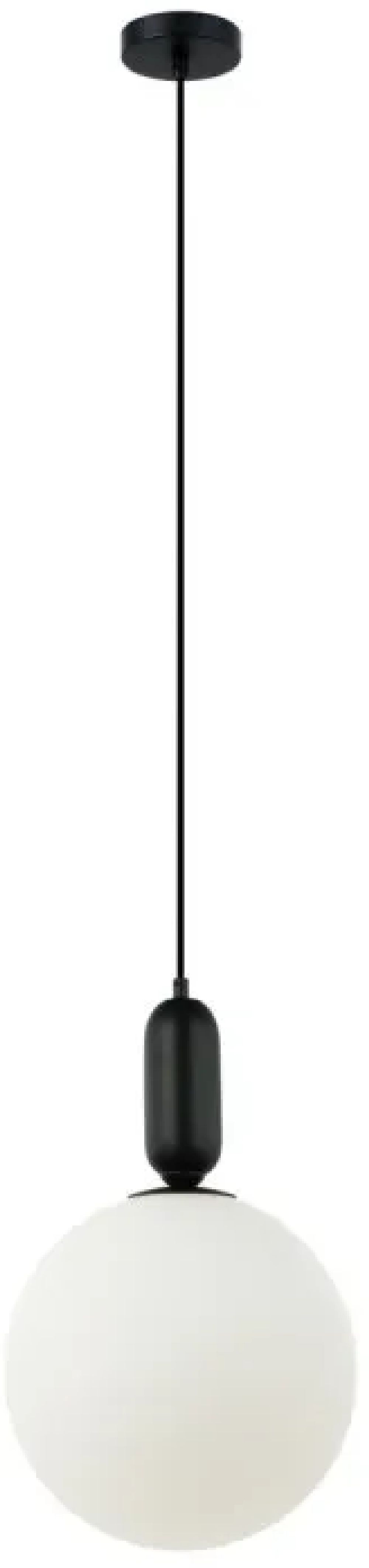 Darmowa Dostawa - Lampa wisząca 1x40 W czarna Italux Aldeva PND023401LBK